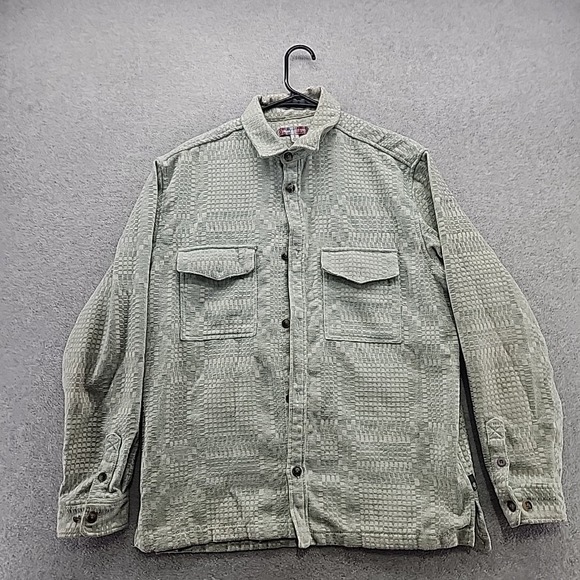 Urban Outfitters Other - Urban Outfitters Men's Size Small Chenille Check Over shirt Mint